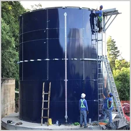 Picture of Bolted Enamel Tanks